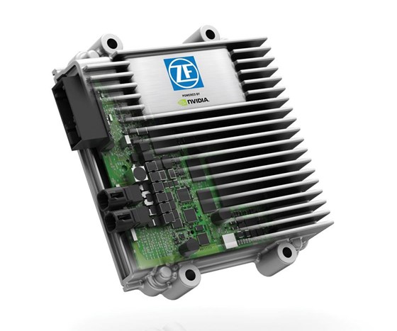 The ZF ProAI system for autonomous driving is based on an NVIDIA processor.