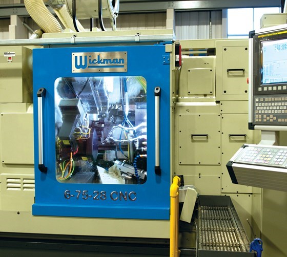 Wickman CNC multi-spindle machine