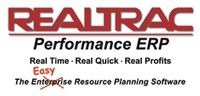 Realtrac Performance ERP Shop Floor Management System logo