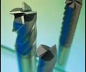 TiAlN coated end mills