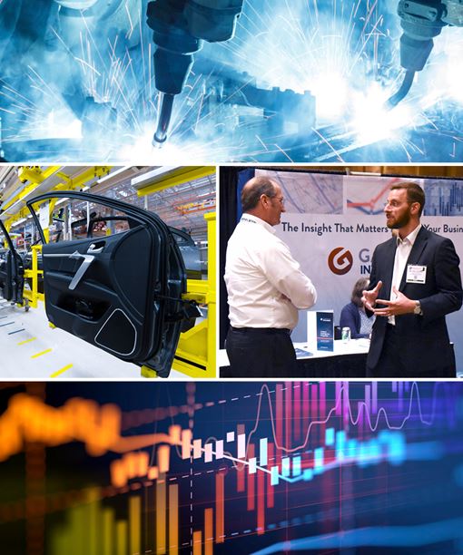 Manufacturing Industry Collage with Gardner Intelligence