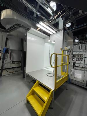 Total Finishing Systems Introduces New PVC Cyclone Powder Booth System