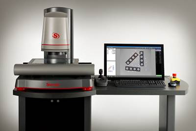 Starrett's Multisensor Vision System Provides Large Field of View 