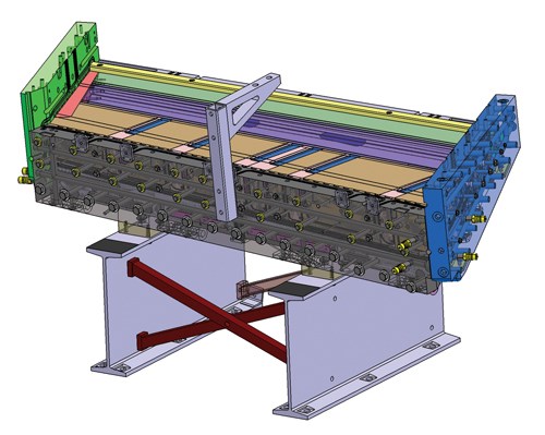 CAD model of primary mold