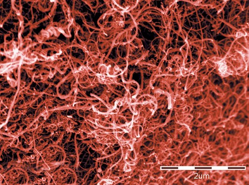Nanotubes closeup