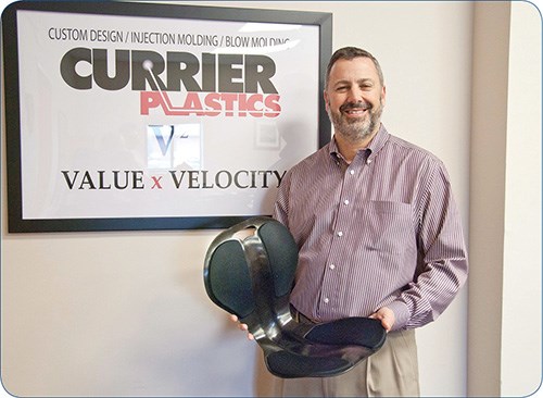John Currier, president of Currier Plastics