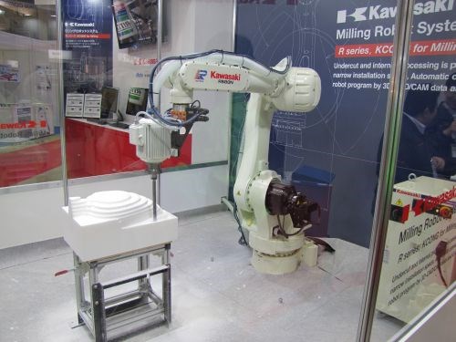 Kawasaki Robotics robotic milling system 