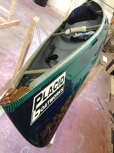 Back-country boating: Carbon fiber Adirondack pack canoe