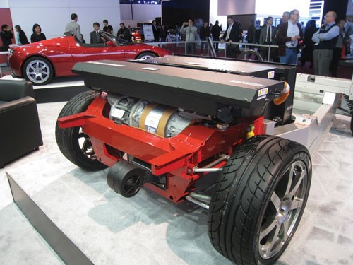 Tesla Roadster chassis