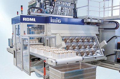 THERMOFORMING AT NPE: Machines Get Faster,
More Flexible & Precise