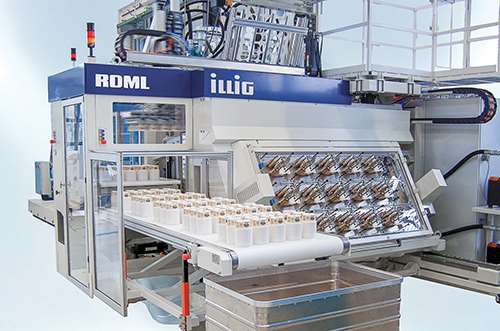 Máquina formadora automática IC-RDKP 72 de Illig