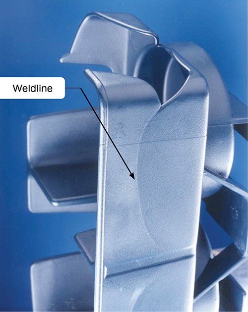 Witness Line Injeection Coping with Weak Weld Lines | Plastics Technology