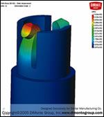 Engineers can use integrated finite element analysis (FEA) software