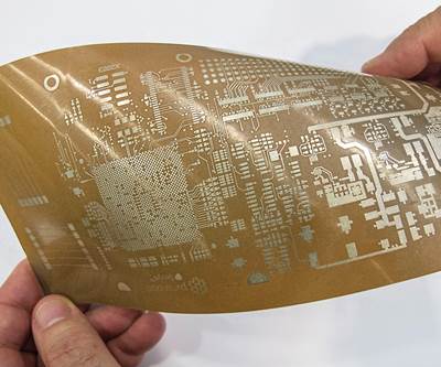 Dramatic New Potential for Circuitry Printed on Plastics