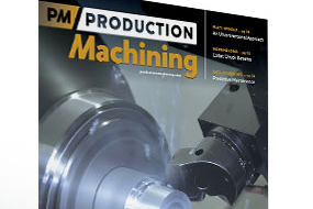 cover of Production Machining magazine
