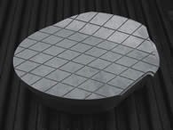 Gas permeable mold steel is available in rounds