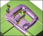 CAD/CAM integration and automatic mold design