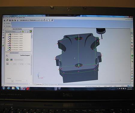 screenshot of CAD software
