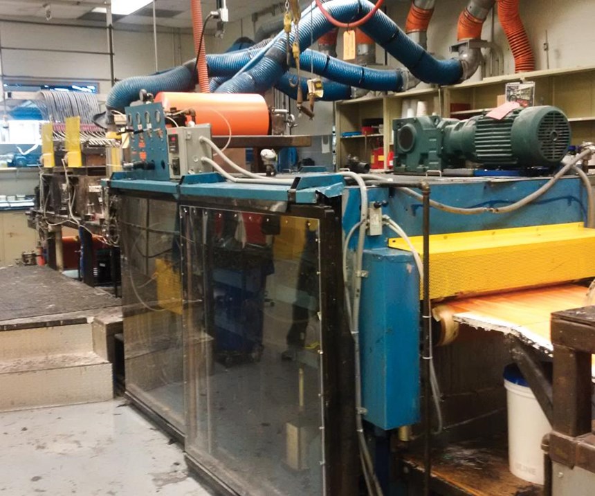 small-scale production machinery at the Ashland R&D 