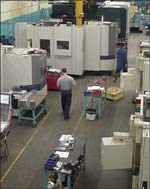 CNC manufacturing department