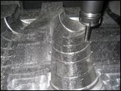 Industrial rubber mold used in the automotive industry