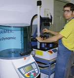 Jason Dekorte using the Haimer Power Clamp shrink-fit machine