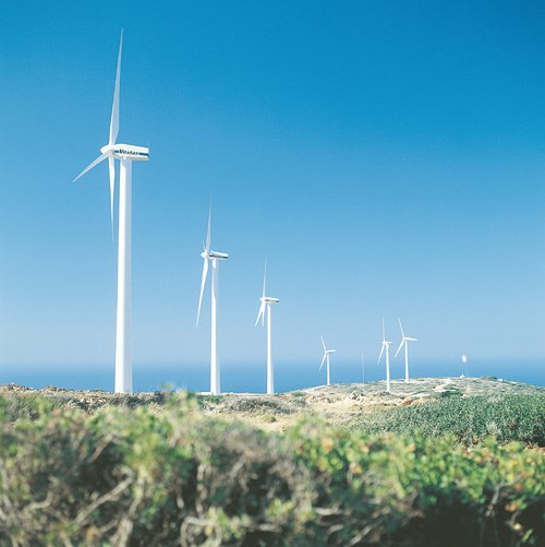 Crete wind farm