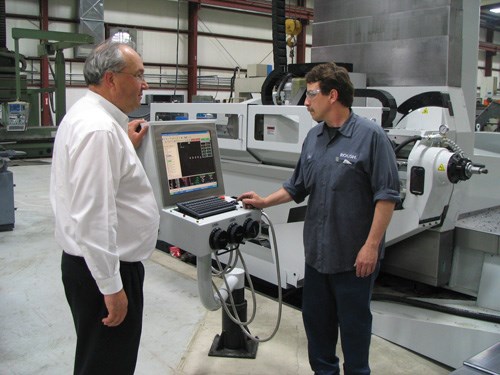 Six-axis gundrilling machine at Roush Manufacturing