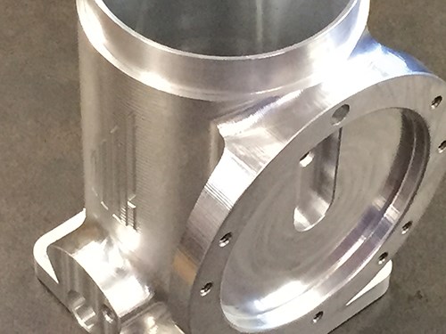 A CNC-machined part from KPI