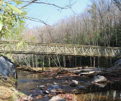 Composites bridge the gap in an historic nature trail 