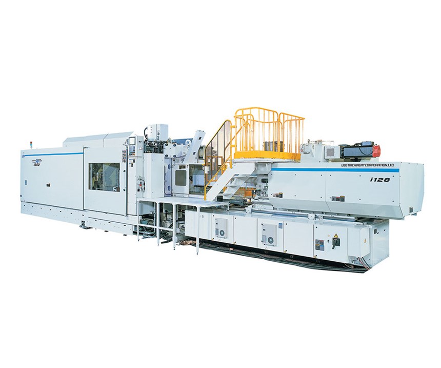 all-electric injection molding machine TPO bumper