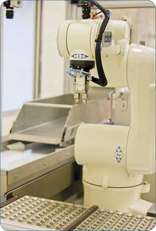 Adept robot automates part inspection at Vision Technical Molding