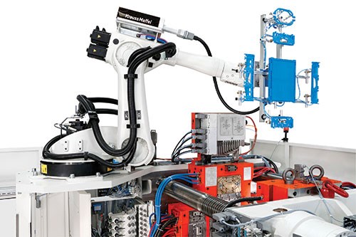 press mounted robots