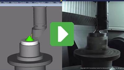 Video: Offline Verification for Five-Axis Hybrid Manufacturing
