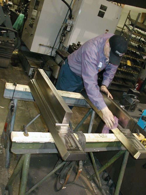 plunge roughing clamp bars