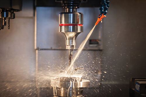 ultrasonic vibration added to a standard machining center and cutting tool