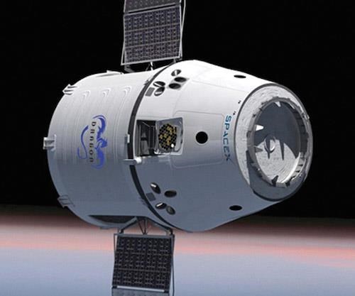  SpaceX Dragon capsule