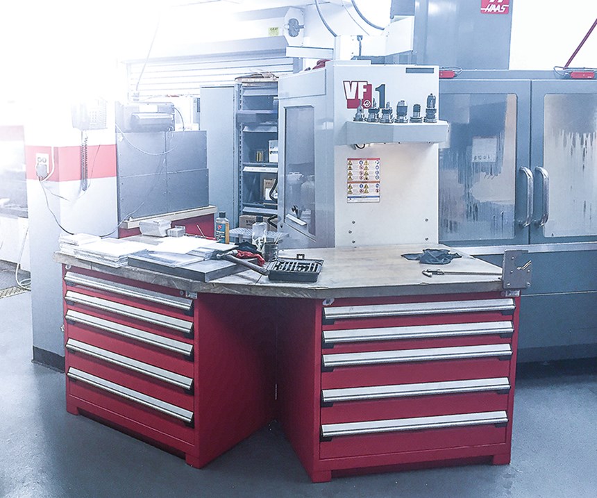 Haas VF1 CNC machine