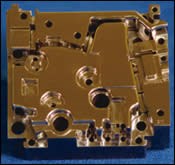 Chrome-plated core insert