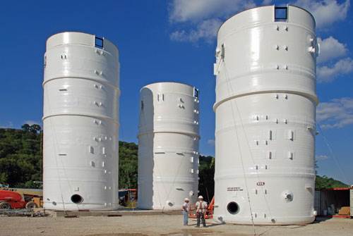 Corrosion resistance: Desert-bound chemical and potable-water tanks