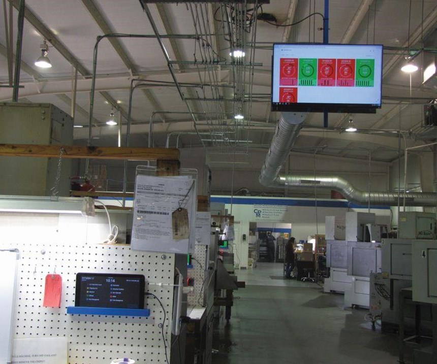 machine monitoring at Carolina Precision Manufacturing