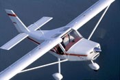The Pelican Sport 600, featuring a composite fuselage, from Canadian manufacturer Ultravia Aero.