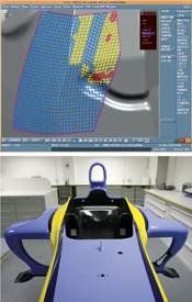F1 Racing Team Speeds Chassis Design/production With Aerospace Software