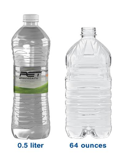 Super-Lightweight PET Bottles