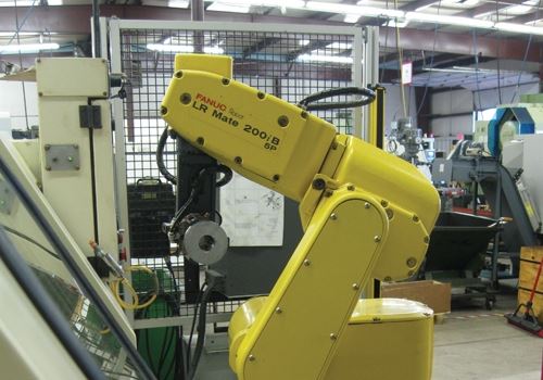 Robot in lean shop