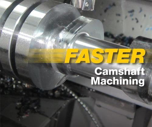 Camshaft machining