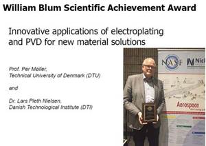 Innovative Applications of Electroplating and PVD for New Material Solutions - The 54th William Blum Lecture