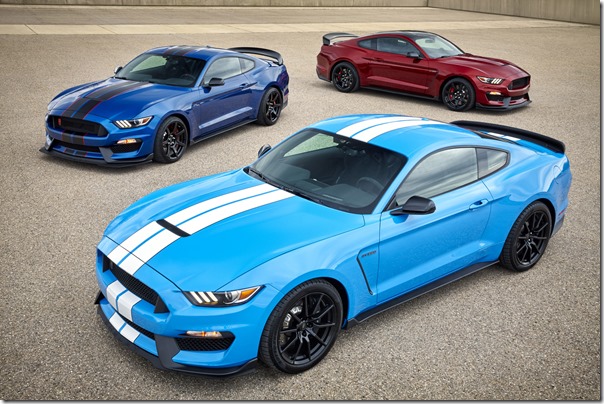 2017 Ford Shelby GT350 & GT350R in new colors
