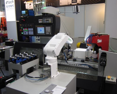 E-Tech Machinery's EGA 2535 CNC