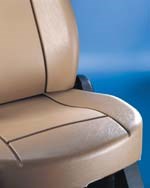Dow's new "fabric-free" all-PUR seat cover